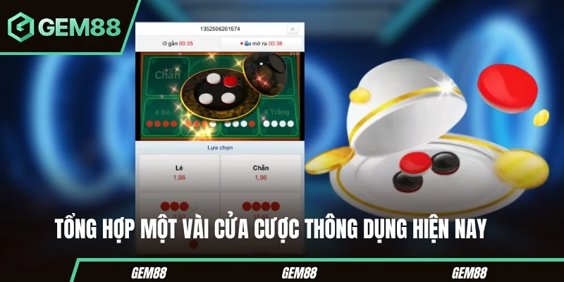 Tổng hợp một vài cửa cược thông dụng hiện nay